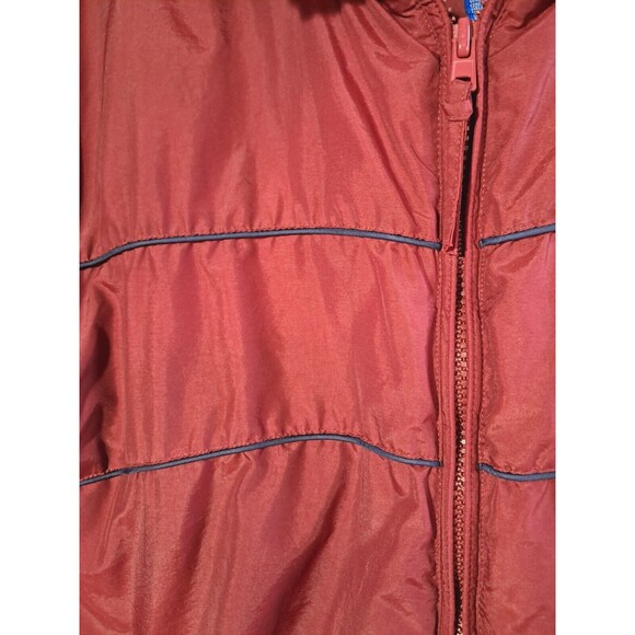 Men's Large Maroon Insulated Coat Parka Habands Polar Man Arctic - Picture 5 of 11